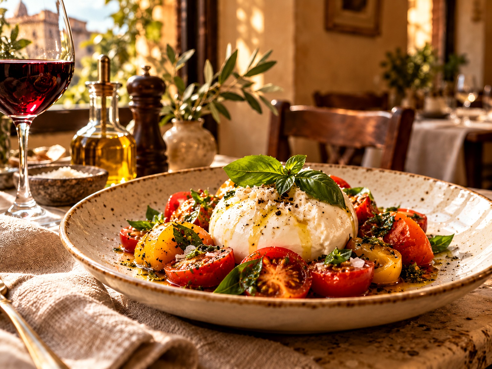 Fotografia del piatto: Burrata e Pomodori