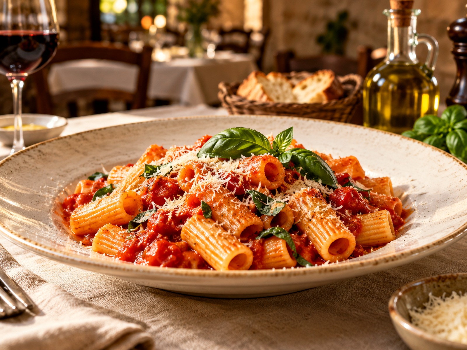 Rigatoni al Pomodoro